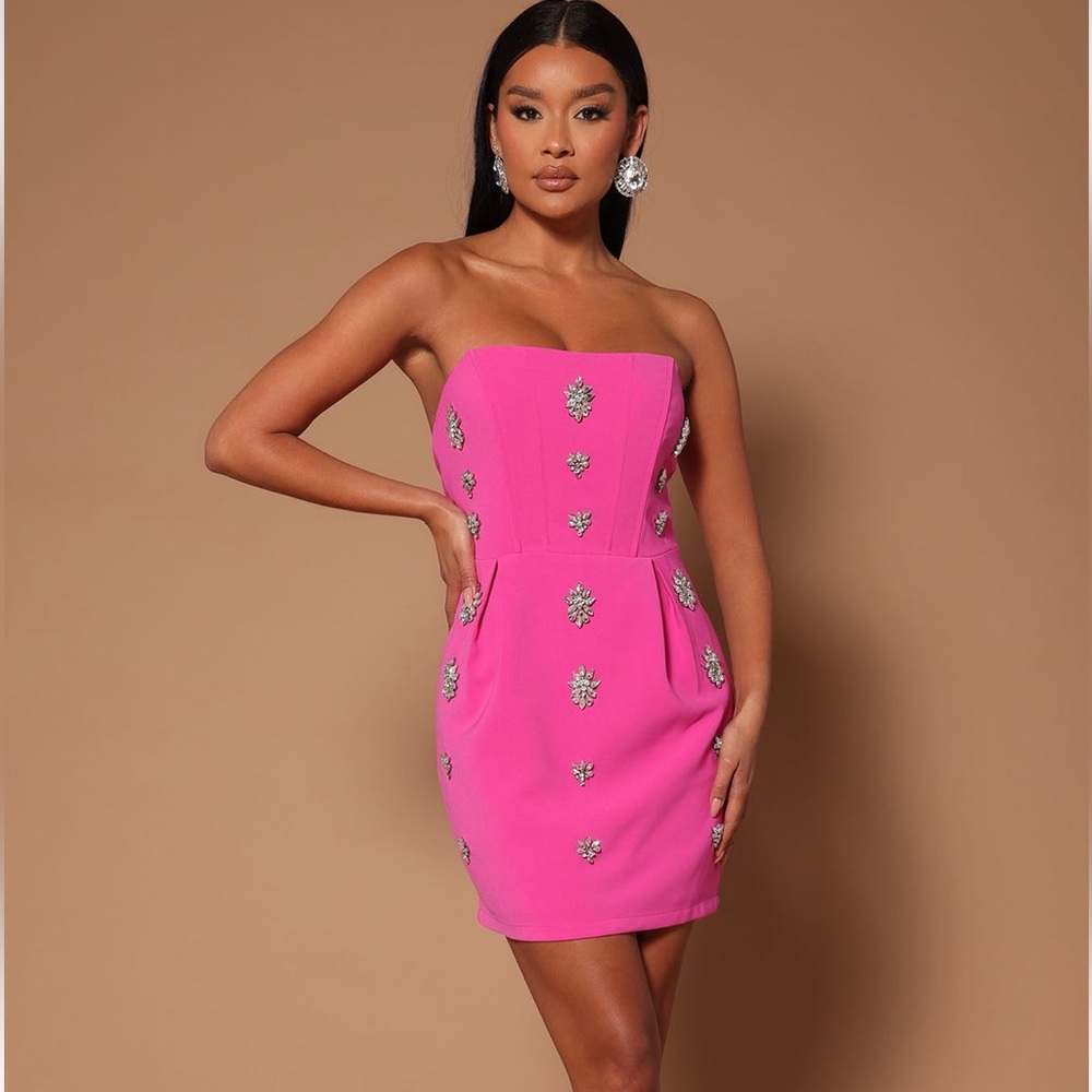 Penelope embellished mini dress